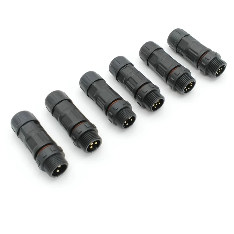 M12 Wire To Wire Waterproof Connector factory
