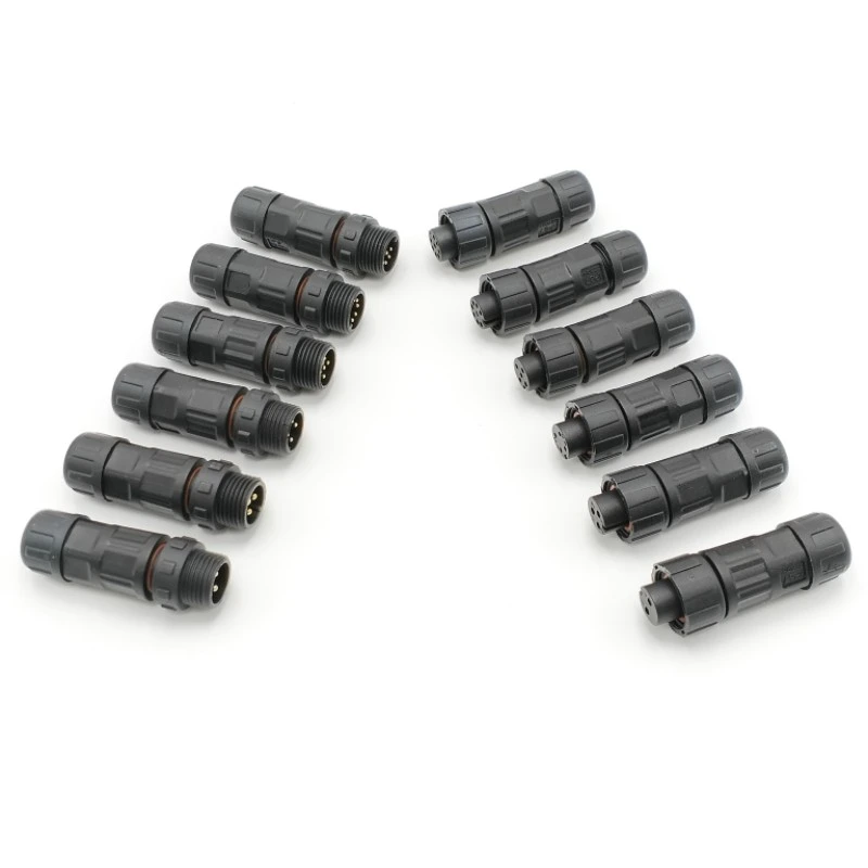 M12 Wire To Wire Waterproof Connector high quality